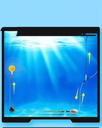 Set de 15 piezas para pesca de carpa con anzuelos miniatura 4
