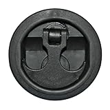 T-H Marine Ankergriff Lift Riegel (Farbe: Schwarz, Option: Nicht verriegelbar)