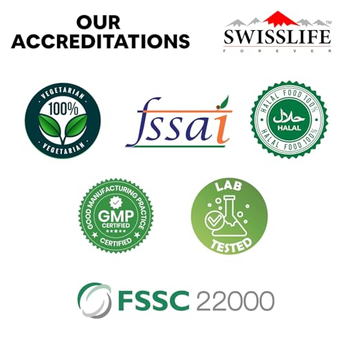 SWISSLIFE FOREVER Calcium Magnesium Zinc with Vitamin D3 | Calcium Supplement For Women and Men | For Bone Health And Joint, Unflavoured (Pack Of 1, 120 Tablets)