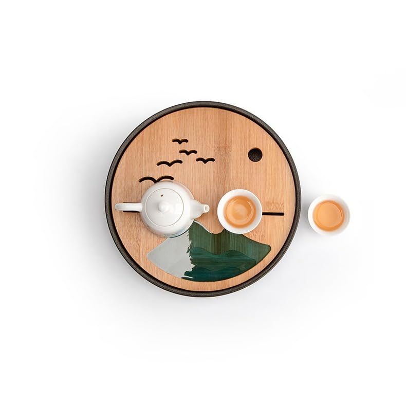 Vassoio da tè Semplice Contenitore per l'acqua in Ceramica per Uso Domestico, Moderno Semplice tavolino da caffè Vassoio da tè Vassoio da Studio per la casa