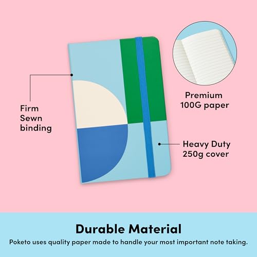 Carnet format voyage POKETO idéal pour noter vos idées en déplacement - 5