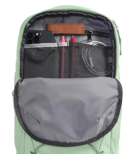 Image of The North Face Women's Jester Everyday Laptop Backpack - Commuter Travel Bag, Laptop Sleeve, Water-Repellent, Misty Sage-NPF, One Size