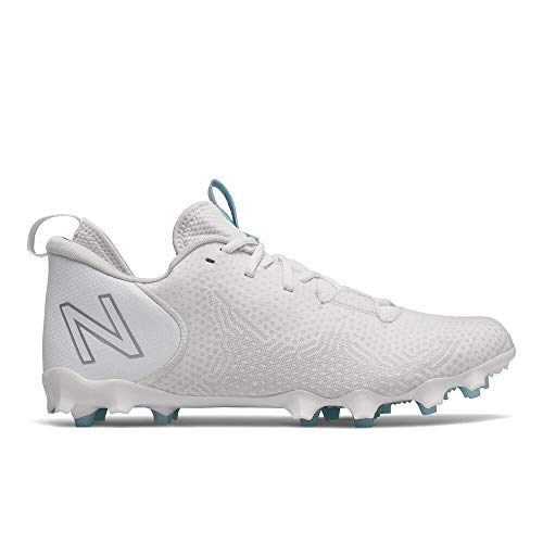 Buy New Balance Men's Freeze LX V3 Lacrosse Shoe, White/Grey, 5.5 at