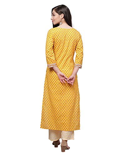 Image of INDO ERA Women's Embroidered Straight Kurta Pant With Dupatta Set