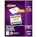 Avery Clip Name Badges, Print or Write, 3" x 4", 50 Inserts & Badge Holders with Clips (74536)