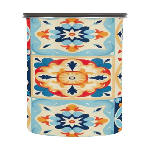 Envase hermético de acero para café 900ml Blueangle