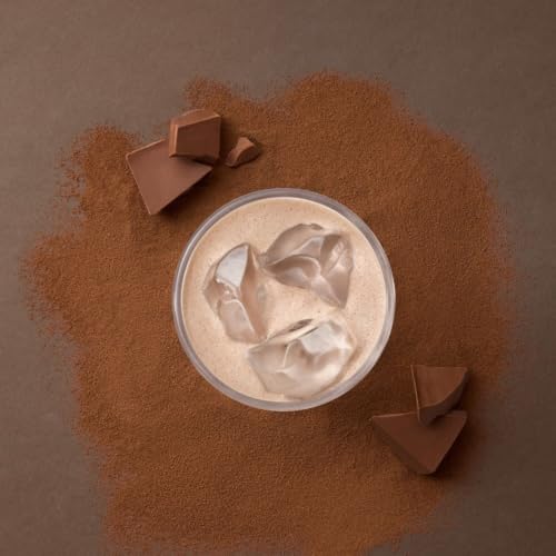 Image of Hotel Chocolat Iced Chocolate Mix - 70% Drinking Chocolate with More Cacao, Less Sugar, 10 Servings, Gourmet Cocoa