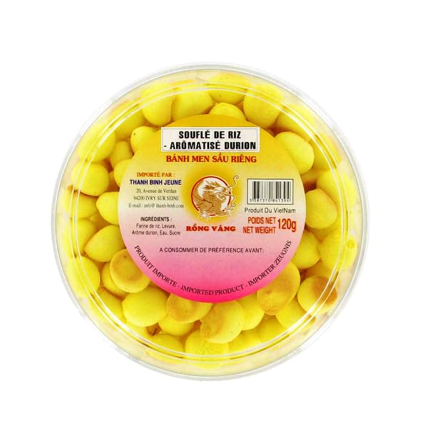 DRAGON OR - Soufflé de riz durian DRAGON OR 120g Vietnam - 84136 - Lot 3