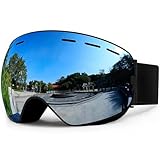 SPOSUNE Ski Goggles Over Glasses
