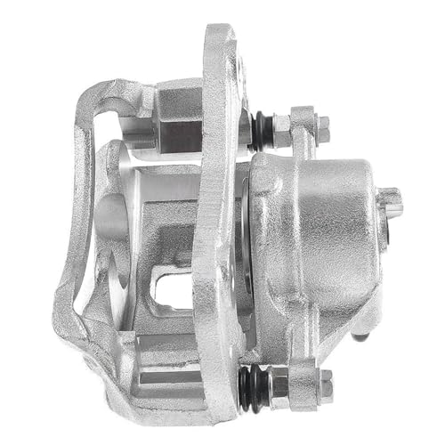 Image of Detroit Axle - Front Left Brake Caliper for 2006-2010 Kia Optima | Hyundai Sonata 2007-2010 Magentis Elantra, Driver Side Disc Brake Caliper with Bracket 2008 2009 Replacement