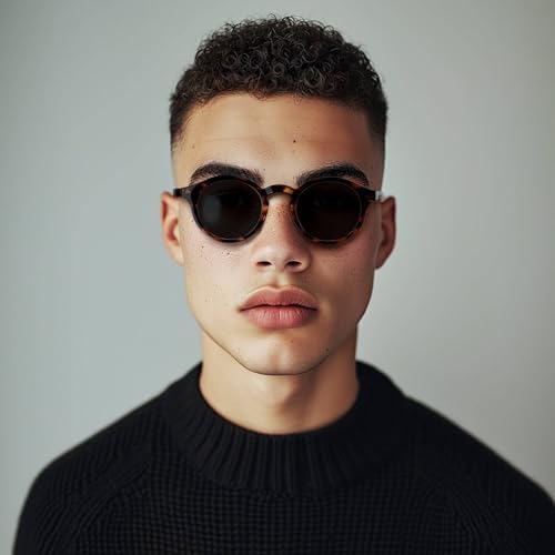 LONDON MOLE® Graduate sunglasses | Cool round panto shaped glasses | Men’s Women’s Unisex | Spring hinges4