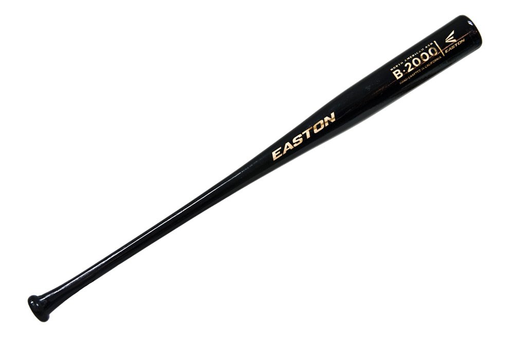 EASTON B2000 White Ash Wood Baseball Bat | 32 inch | 2020 | North American Ash | Balanced | Traditional Knob | Handcrafted in USA