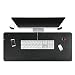 Desk Pad for Office Home 33" x 14",PU Leather Waterproof Large Desk Writing Mat Organizer,Multifunctional Ultra Thin Dual Use Desk Blotters Mouse Pad Protector