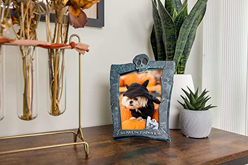 Silver Buffalo Nightmare Before Christmas Tombstone Resin Photo Frame, 4 X 6 Inches, Grey #TOP5