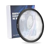 PATIKIL 62mm Prism Lens Filter, Special Effects Filter Prism Crystal Glass Effect Multi Refraction Variable Subjects with Cleaning Cloth for Camera Lens Photographic Video SLR, Black
