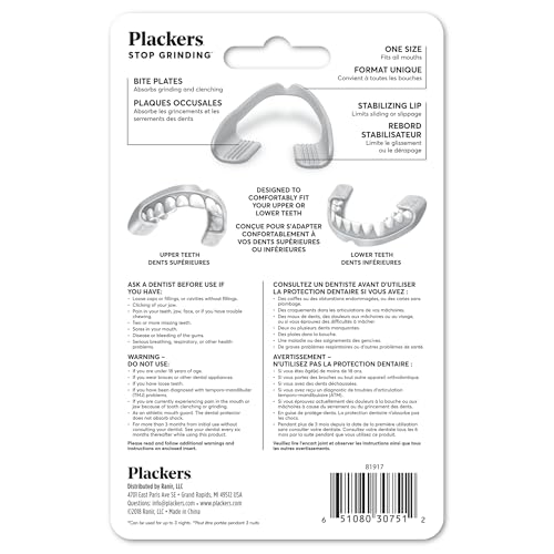 Image of Plackers Grind No More Ready-to-Wear Dental Guard, 1 Count