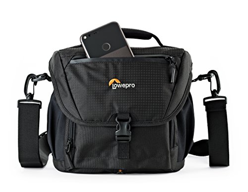 Sacoche Lowepro Nova 170 AW II protégeant reflex objectif et drone compact