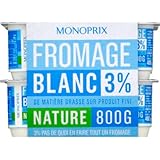 Monoprix Fromage Blanc 3% nature 8x100g