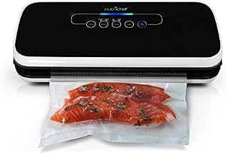 NutriChef Vacuum Sealer | Automatic Vacuum Air Sealing System For Food Preservation w/