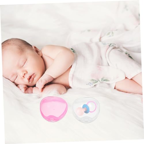 HEMOTON 4Pcs Caixa De Armazenamento De Chupeta Porta-Chupeta De Viagem Estojo De Chupeta Para Armaze