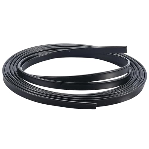 Moldura de PVC universal para puertas de coche, tira protectora de 16.4 pies autoadhesiva