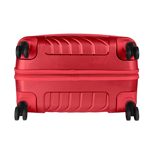 Image of YAYAVAR PC Berlin Multipurpose Easy Portable Hard-Sided Spinner Wheel Luggage Bag (Red, 75cm, Large)