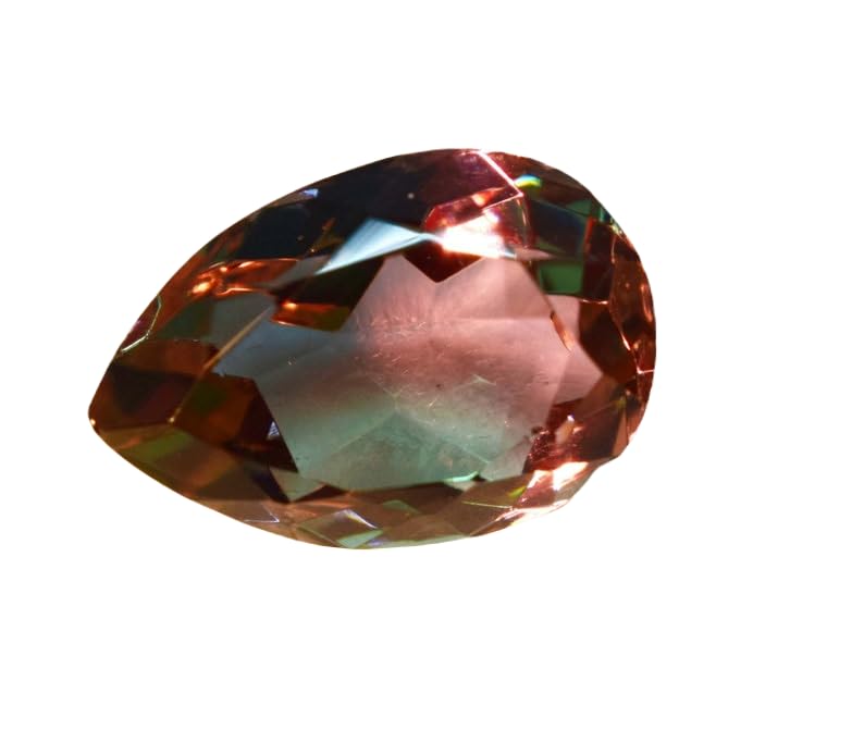 Alexandrite naturelle poire 16mm pour fabriquer votre propre collier de mariage