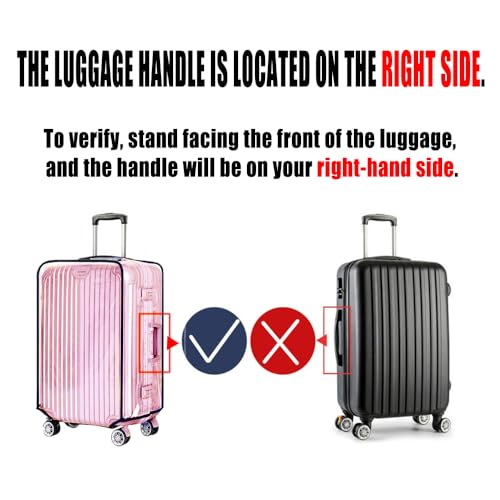 Image of Luggage cover-11.01, Black, 20 inch /24 inch /28 inch, Luggage Cover Set