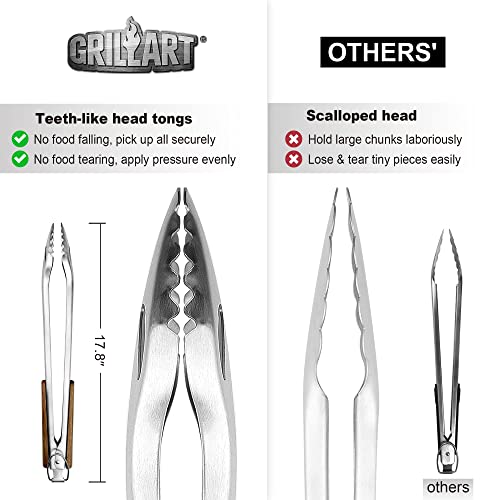 GRILLART set 23 piezas de herramientas para parrilla miniatura 4