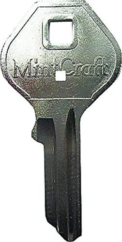 Keyblank Mintcraft profil de clé brute universel format 30/40 mm
