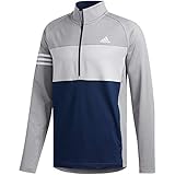 adidas Golf Men's Competition Sweater, Grey Three Heather, Large