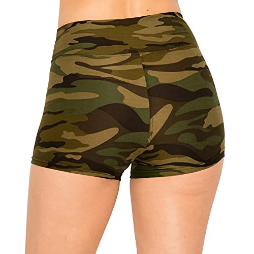 Image of ALWAYS Yoga Shorts for Women - High Waisted Workout Biker Shorts for Yoga, Running & Under Dress Anti-Chafing Comfort