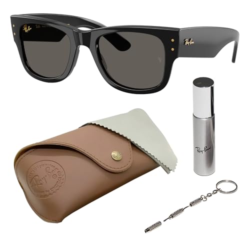Ray-Ban RB0840S MEGA WAYFARER BLACKED OUT COLLECTION Square Shaped