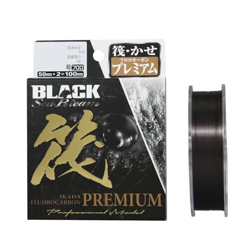 ラインシステム ブラックシーブリーム 筏 プレミアム 100m #1.75号