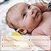 Baby Hair Brush and Comb Set (4-Piece) for Newborn - Wooden Baby Hairbrush Set，A Beechwood Brush, Baby Airbag Brush, Beech Handle Brush, and Prevent Cradle Cap Silicone Brush - Ideal Registry Gift
