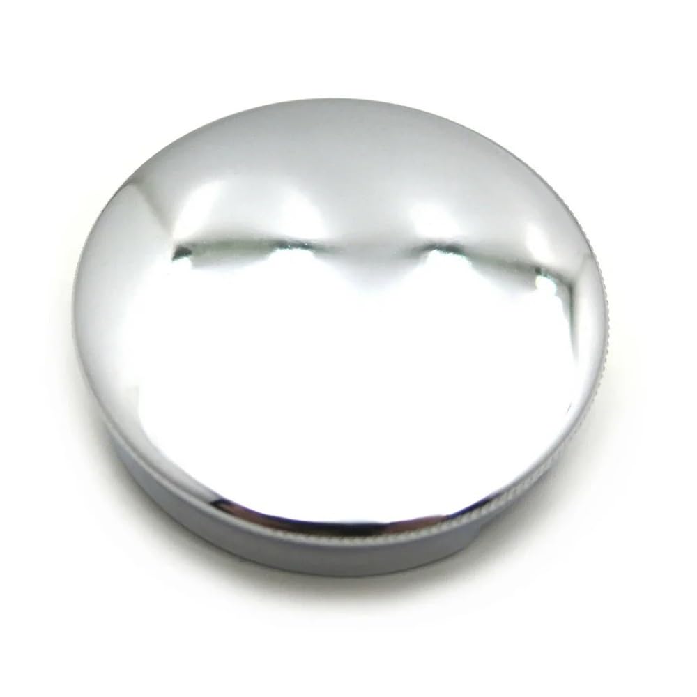 Tapón de Combustible para Motocicleta de 2 1/2" con Forma abovedada, Tapa de depósito de Combustible de 2-1/2", BSA para Triumph Norton AJS Motorcycle Parts, Cromado.