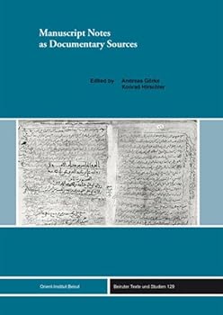 Hardcover Manuscript Notes as Documentary Sources [French] Book