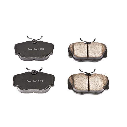 Image of PowerStop Front Brake Pads for BMW 318i 1984-85 |318i 1991 |318is 1991 |325 1986-88 |325e 1984-87 |BMW 325es 1986-87 - Z16 Ceramic Brake Pads Replacement, 16-493
