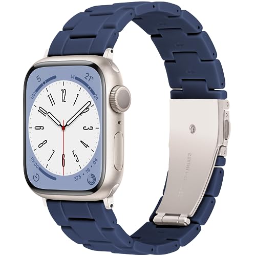 Image of Light House Apple Watch Bands-Fashion Lightweight Resin iWatch Bands for Women Men 38mm /40mm /41mm /42mm(Series 11 10), 49mm /46mm /45mm /44mm /42mm(S 3 2 1), Compatible with Apple Watch Series 11 SE 10 9 8 7 6 5 4 3 Ultra