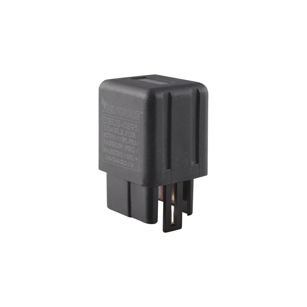 DEUTSCHE STARTER RELAY Fit for Honda Activa / Honda Activa i / Honda Twister / Honda Dream Neo / Honda Dio 110 / Honda Aviator / Kinetic Honda / Dream Yuga / Hero Passion X-Pro BS-III & BSIV / Splendor Pro BS-III / Maestro BS-III & BS-IV / Splendor + BS-IV / Passion Pro TR BS-III / Hero HF Deluxe BS-III & BS-IV / Hero Pleasure BS-III & BS-IV/ Hero Passion Pro BS-III & BS-IV / Hero Splendor NXG BS-III / Hero Splendor i-Smart BS-III & BS-IV / HF Dawn BS-III / HF Deluxe Eco-picture-32