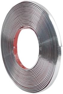 – Shkalacar Car Styling Moulding Strip Trim, 10MM x 12.5M Car Van Truck Self Adhesive Detail Edging Chrome