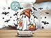 Ghost Halloween Uv Dtf, 16oz Glass Cup Tumbler Wrap, Halloween Party Decorations, Pumpkin and Bats Libby Wrap, Spooky Uv Dtf Transfer, DIY Crafts Mug Transfer