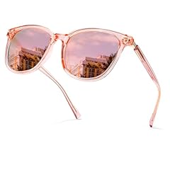 A03-pink Frame Pink Mirror Lens