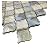 Casablanca Lantern 2x2 Glitter Glowing Blue Grey Glass Mosaic Wall Pool Tile for Kitchen Backsplash, Bathroom Shower, Accent Decor (Box of 5 Sheets)