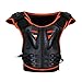 Produktbild Dexinx Motorrad Rüstungs Weste Kind Sleeveless Straßen Fahrrad Kasten Rückenschutz stilvolle kühle Fahrrad Weste Schutz Orange Schwarz M