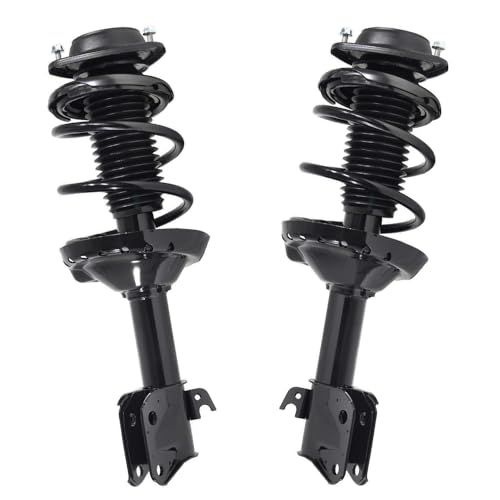 Image of Detroit Axle - 6pc Struts Sway Bars for 2004 2005 2006 2007 Subaru Impreza, 4 Complete Front Rear Struts with Coil Spring 2 Front Sway Bar End Links Replacement Suspension Kit