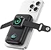 Magnetico Power Bank 10800mAh per MagSafe, 4-in-1 Wireless Powerbank Portatile con Caricatore iWatch, 25W PD Ricarica Rapida Batteria Esterna con Display LED per Apple Watch/iPhone 16/15/14/13/12 immagine