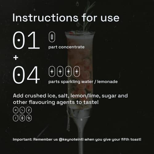 Image of Keynote Passion Fruit | Passionfruit | Maracuja | Concentrate | Sour and Tangy Natural Flavour | Glass Bottle 520 ml