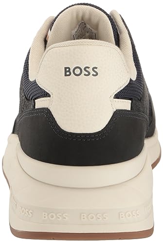 BOSS Men's Kurt Casual Leather Sporty Sneaker3