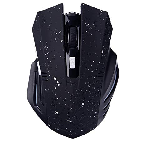 Preisvergleich Produktbild KINGCOO Bluetooth Maus, Wireless Silent und Wiederaufladbare Geräuschlose Plus Große Kabellose Gaming Maus mit 6 Tasten,3 einstellbare DPI für Laptop,MacBook 2017 und Android OS Tablet (Schnee Weiß)